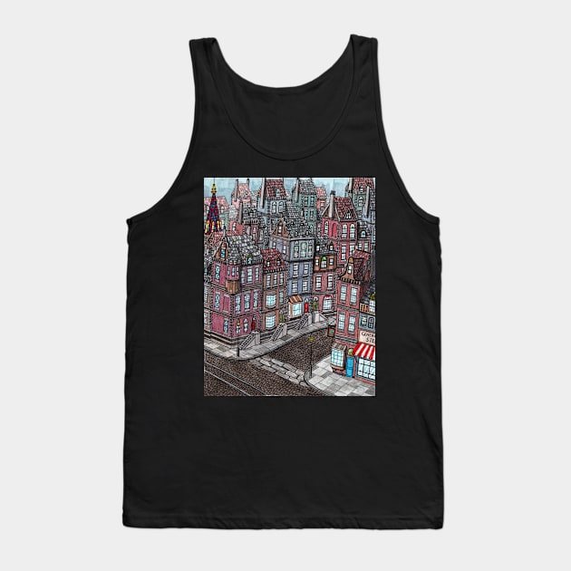 Cobble-Wobbleton Tank Top by loftyillustrations